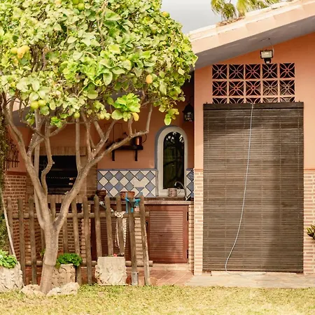 Villa Estilo Mediterranea Con Piscina, Jardin, Bbq Y Jacuzzi - Bel Air Real