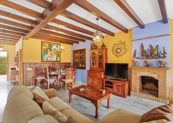 Ferienhaus Estilo Mediterranea Con Piscina, Jardin, Bbq Y Jacuzzi - Bel Air Real *