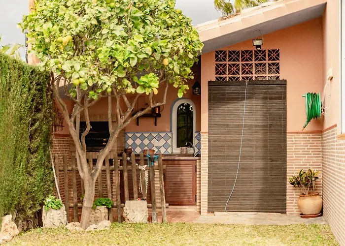 Ferienhaus Estilo Mediterranea Con Piscina, Jardin, Bbq Y Jacuzzi - Bel Air Real