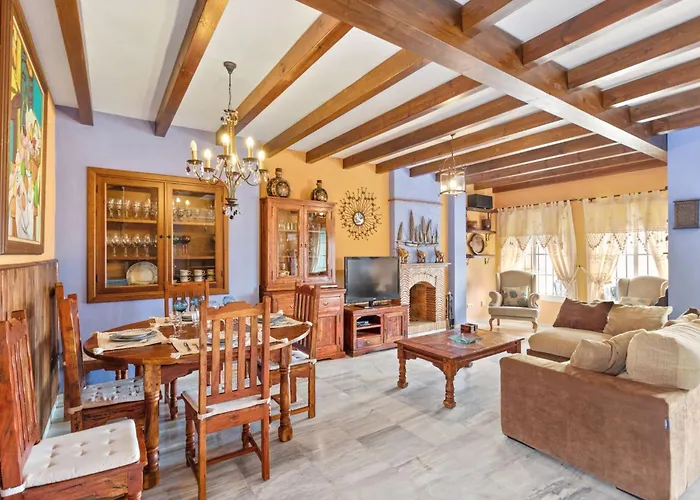 Vakantiehuis Estilo Mediterranea Con Piscina, Jardin, Bbq Y Jacuzzi - Bel Air Real