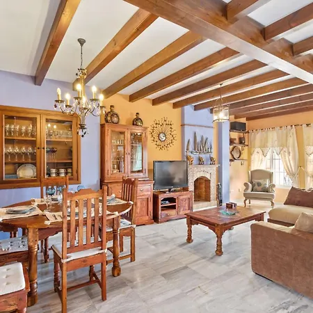 Сasa de vacaciones Estilo Mediterránea Con Piscina, Jardín, Bbq Y Jacuzzi - Bel Air Real